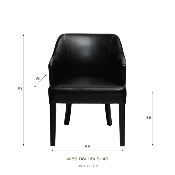 เก้าอี้ Ebony Chair 250242 - Image 3