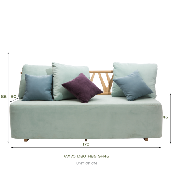 โซฟา Forest Sofa 3 seat 250620 - Image 3