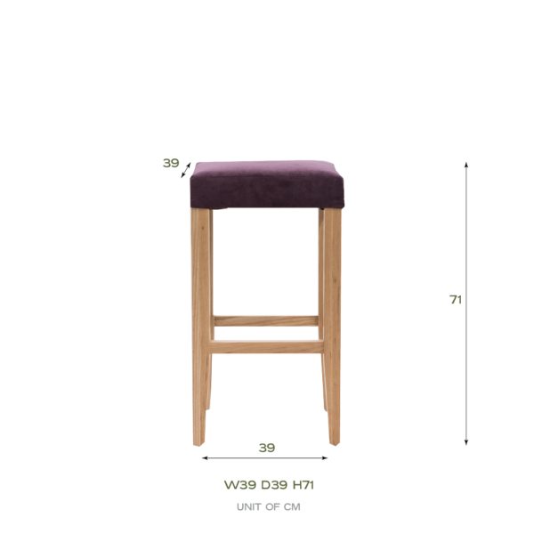 บาร์สตูล Prom Bar Stool 250408_2 - Image 2
